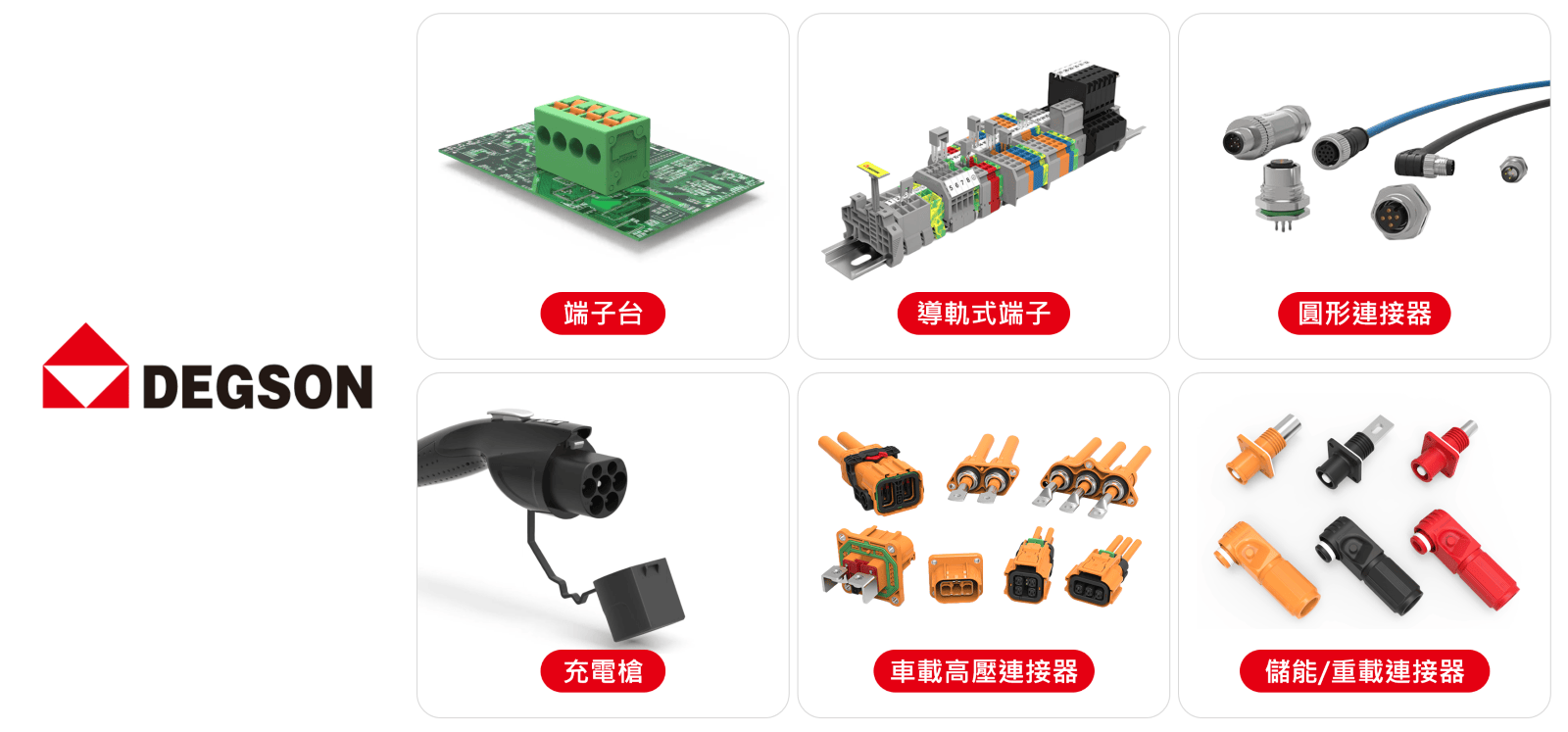 瑞澤電子代理高松DEGSON端子台產品